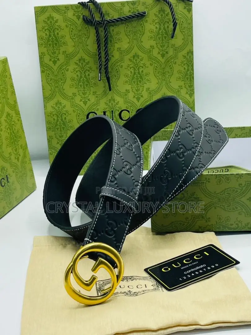 Dolce Gabbana Quality Luxury Men Genuine Leather Belts