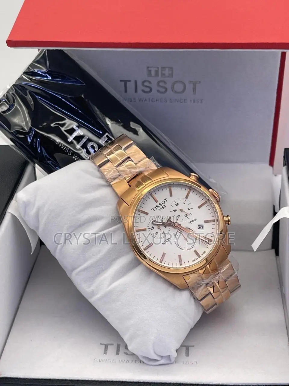 Tissot Quality Luxury Men Chain Wristwatch