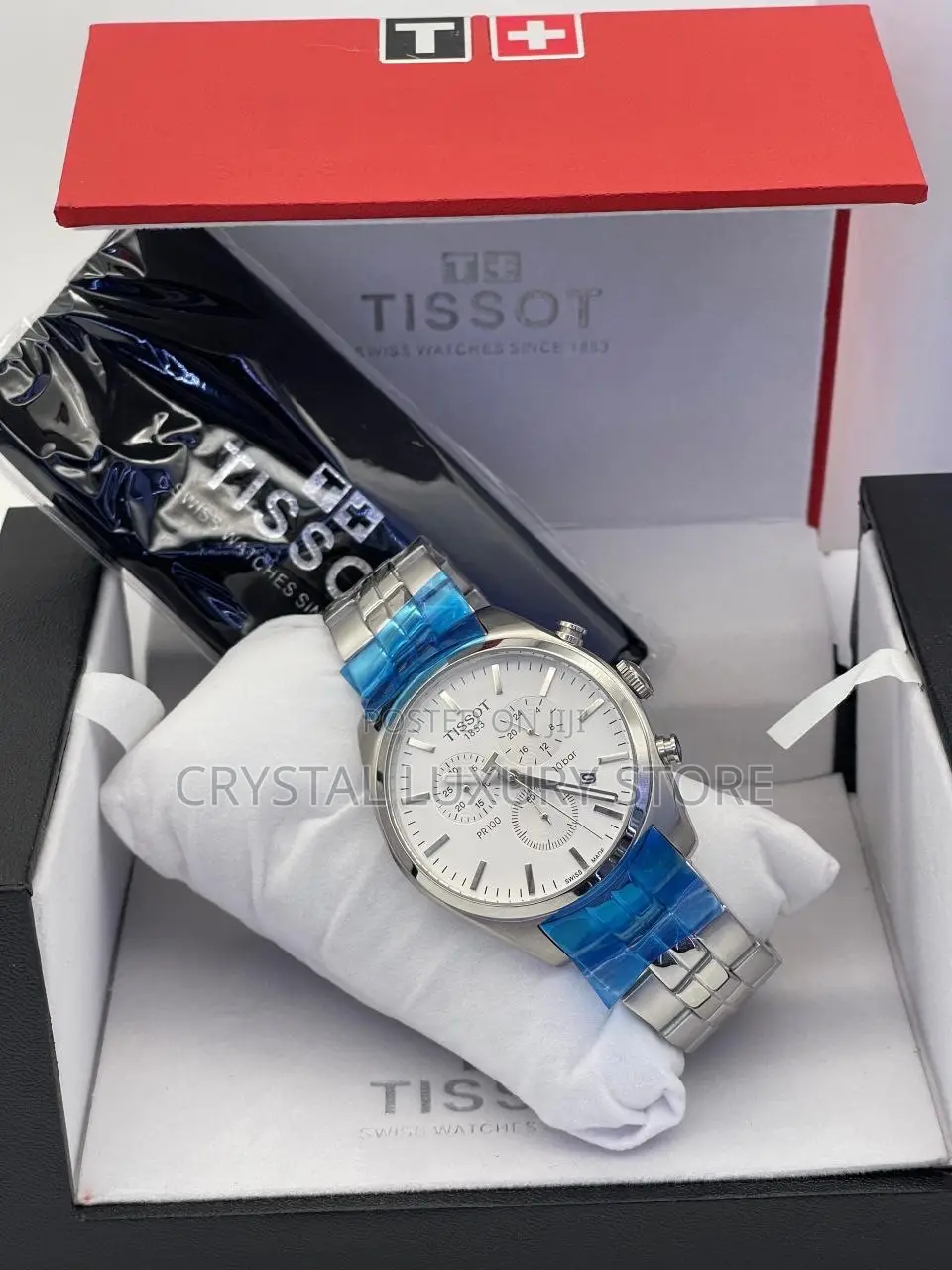 Tissot Quality Luxury Men Chain Wristwatch