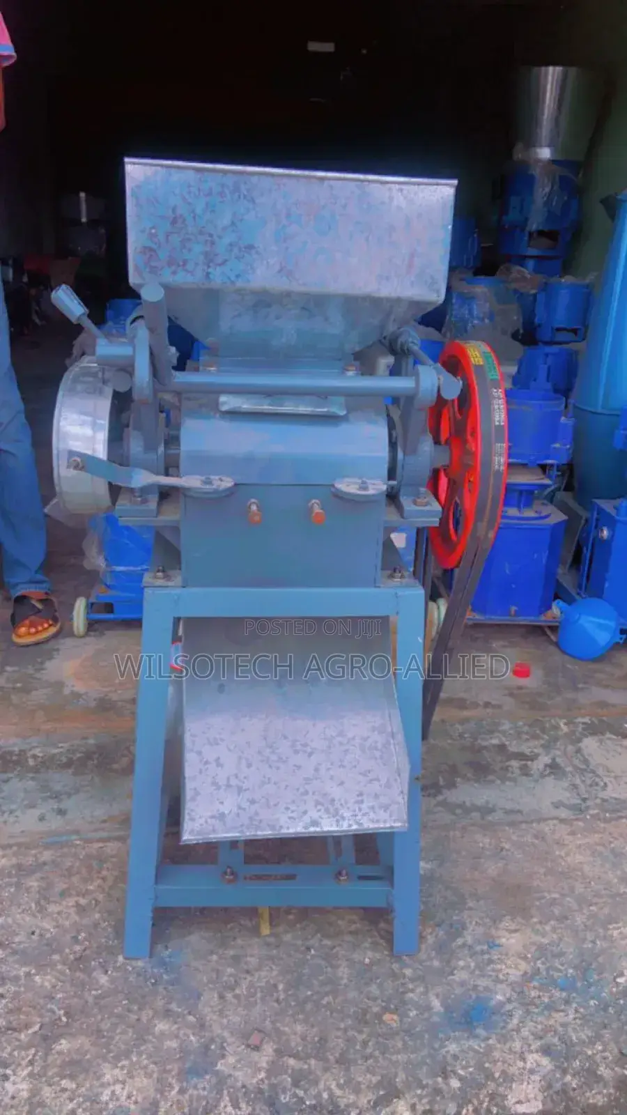 Crumbling Machine Without Power