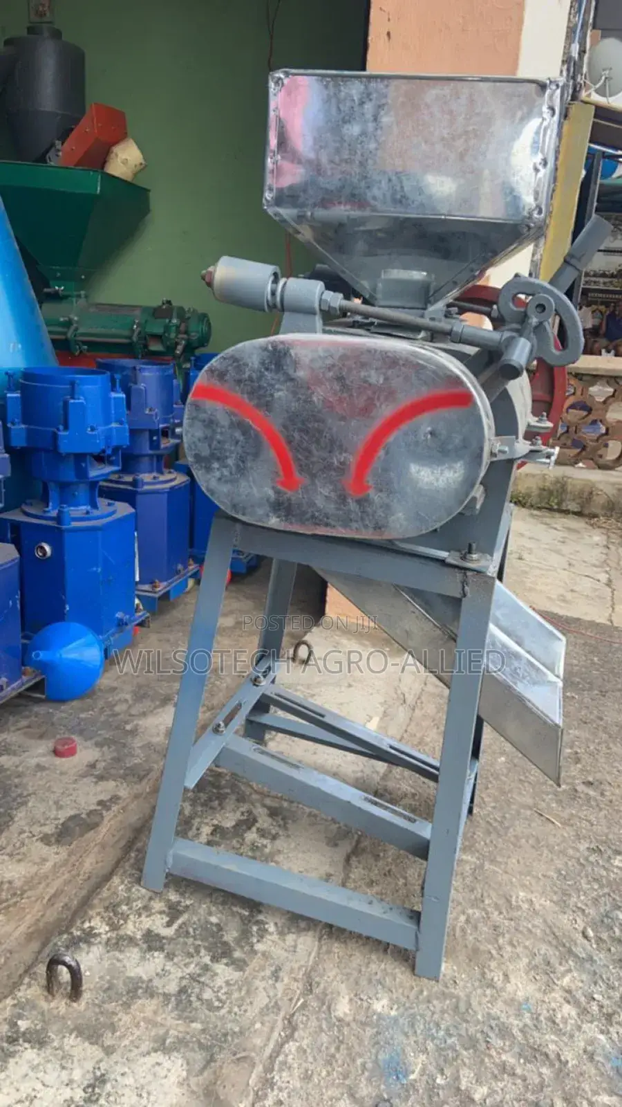 Crumbling Machine Without Power