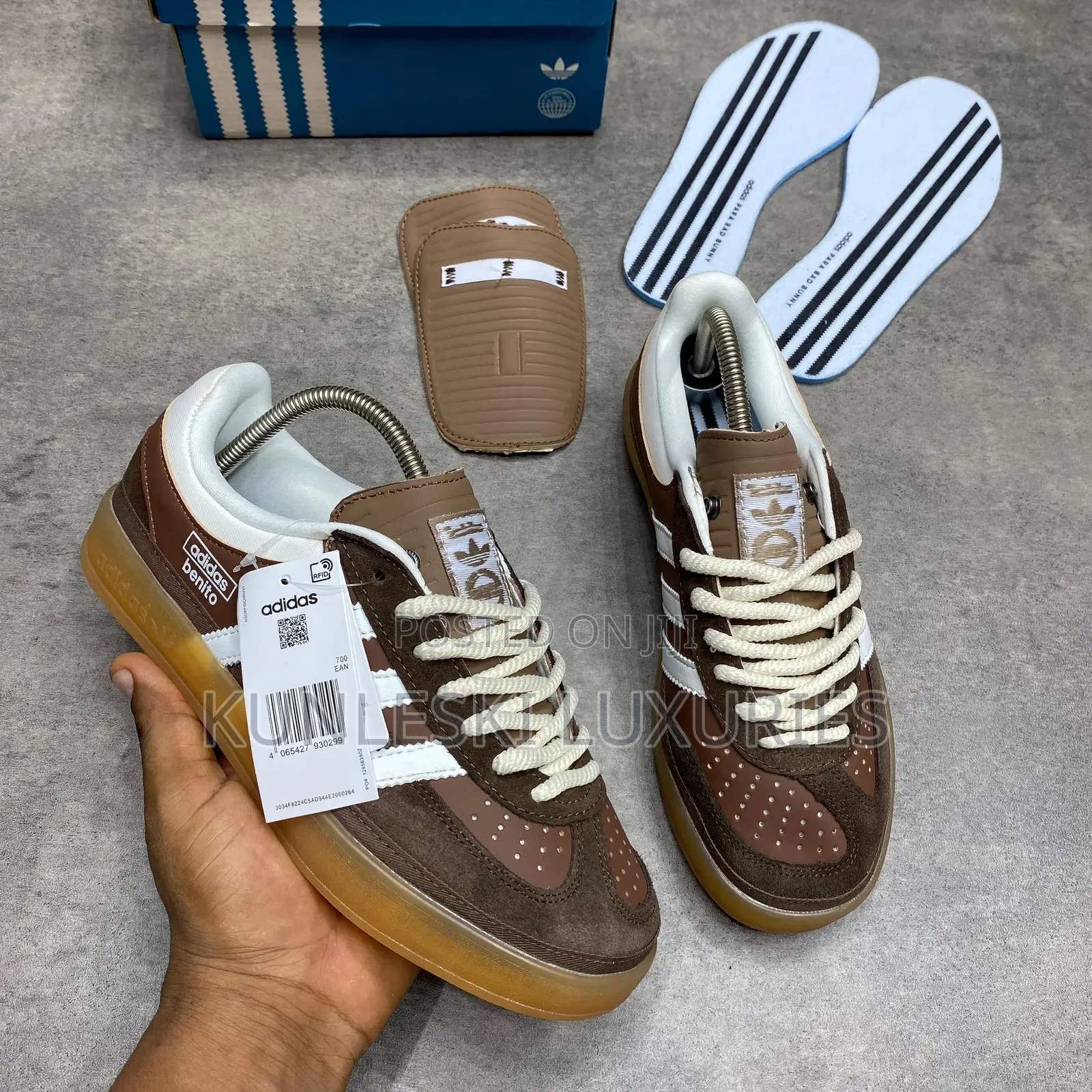 Original Bad Bunny X Adidas Gazelle Indoor Sneakers