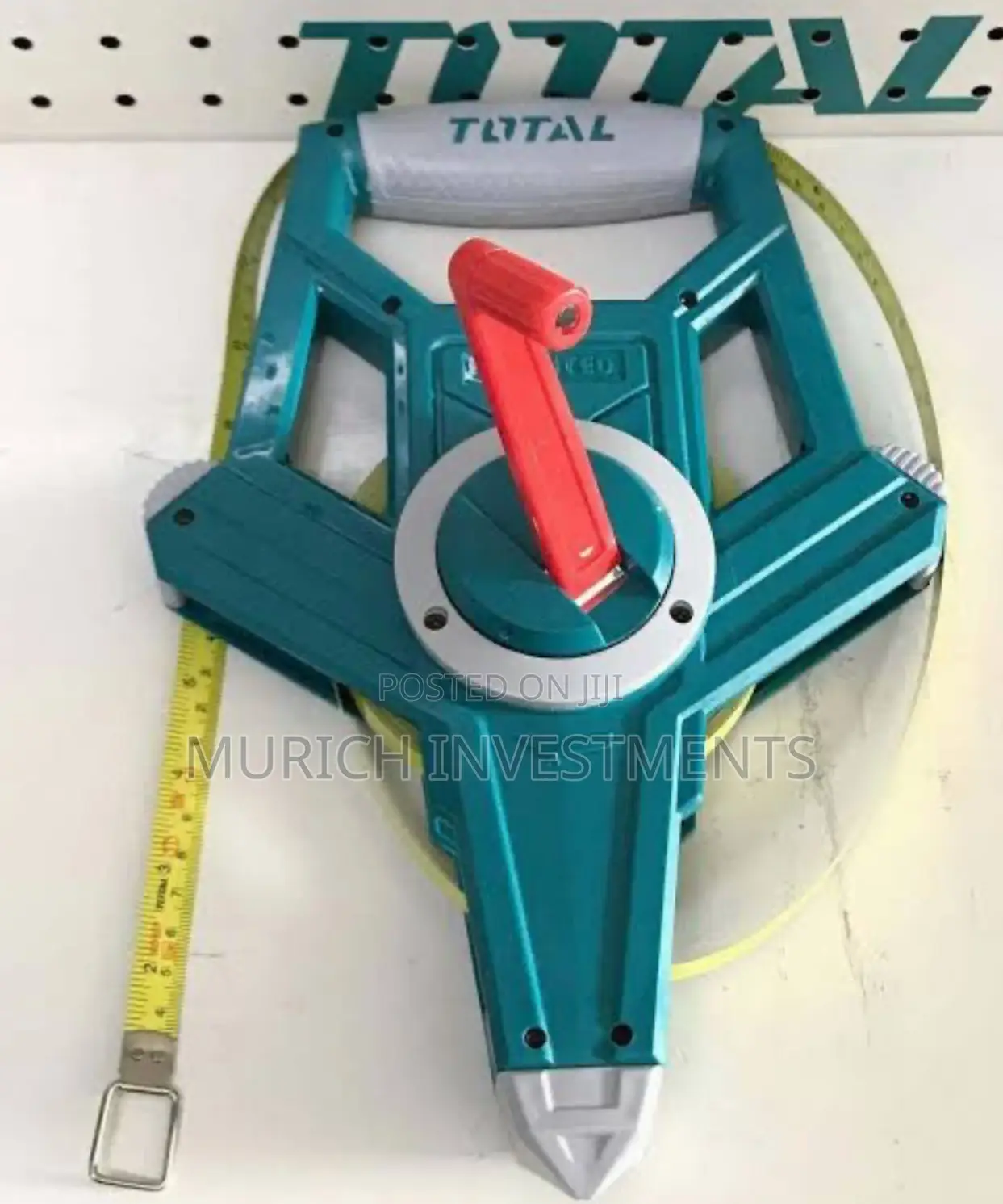 50m TOTAL Steel Measuring Tape Roll Ruler