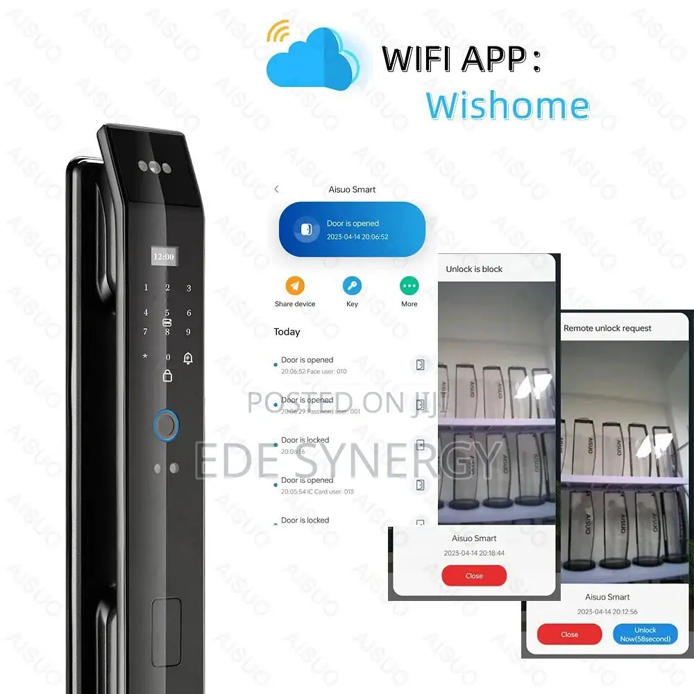 3D Facial Recognition Automated Smart Lock