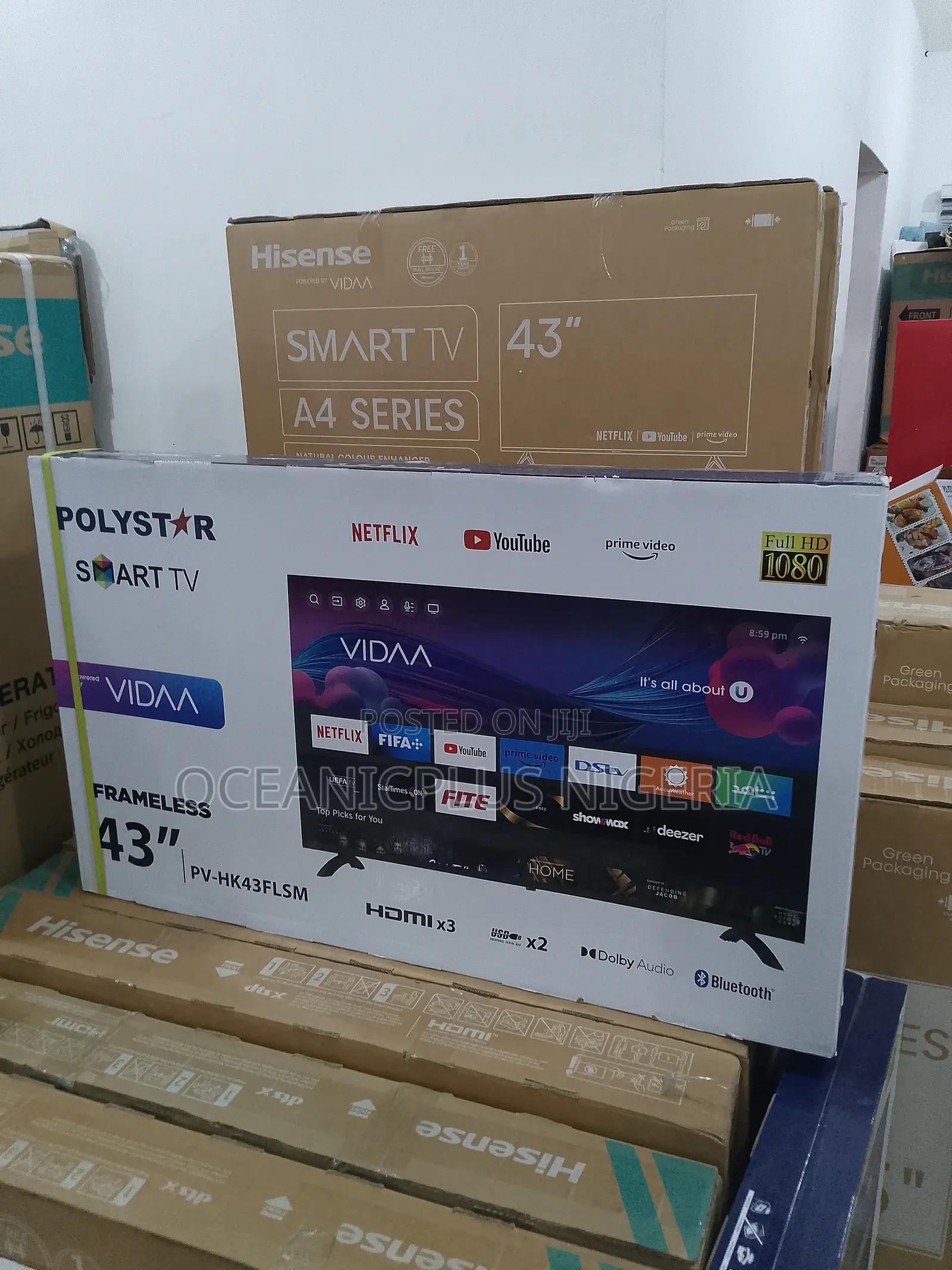 Top Quality 43inches Smart Polystar TV