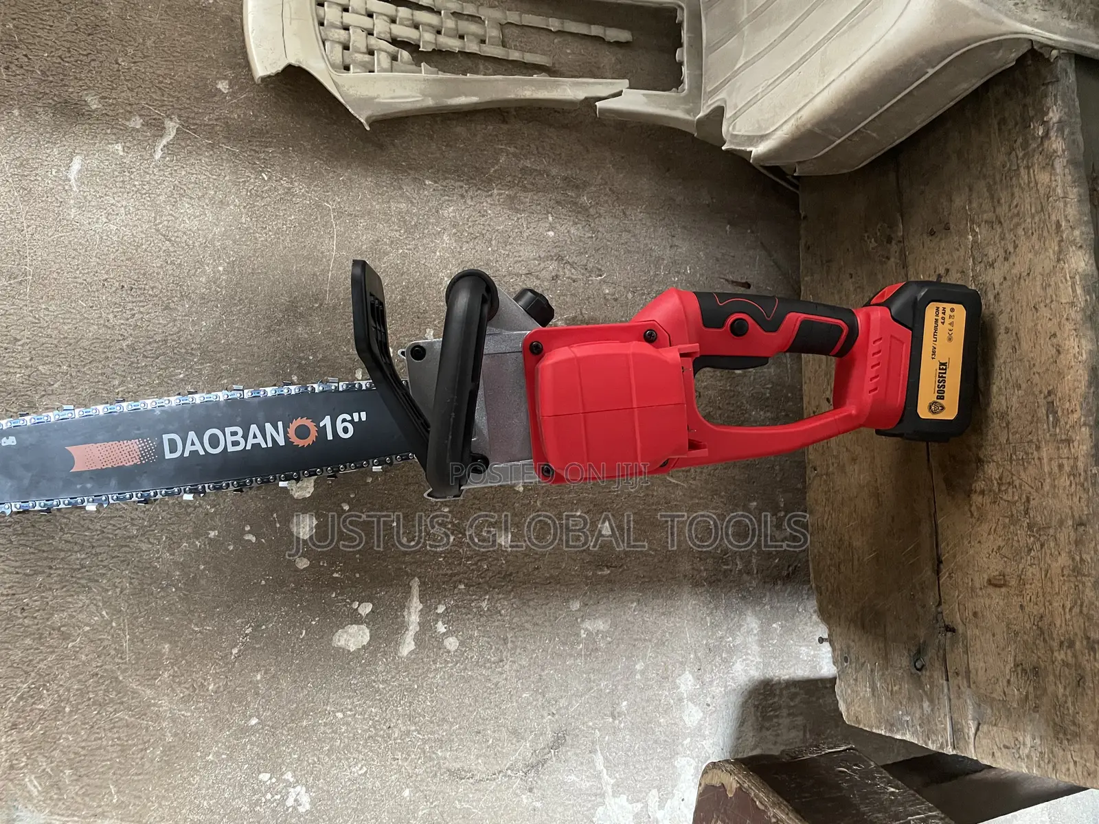 Original 16” Chainsaw With Two Batteries