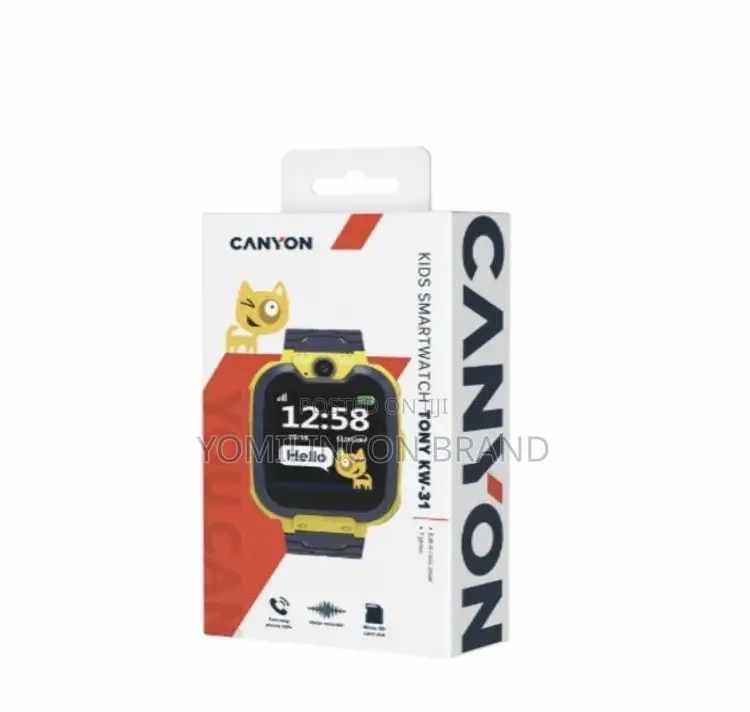 Canyon Smart Watch Tony Kw-31 Yellow