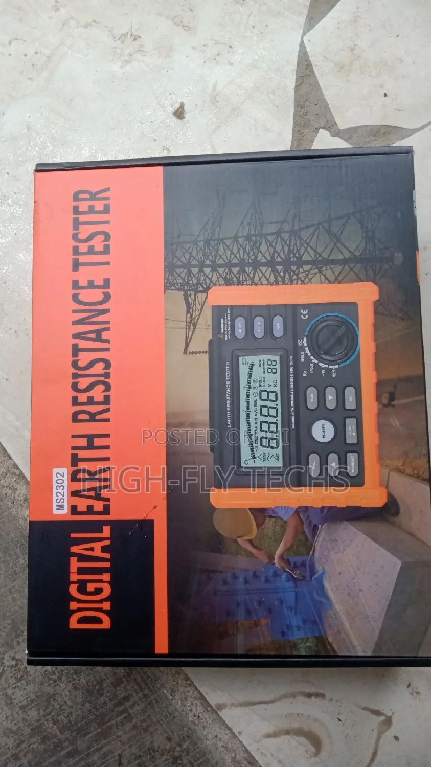 Peak Digital Earth Resistance Tester MS2302