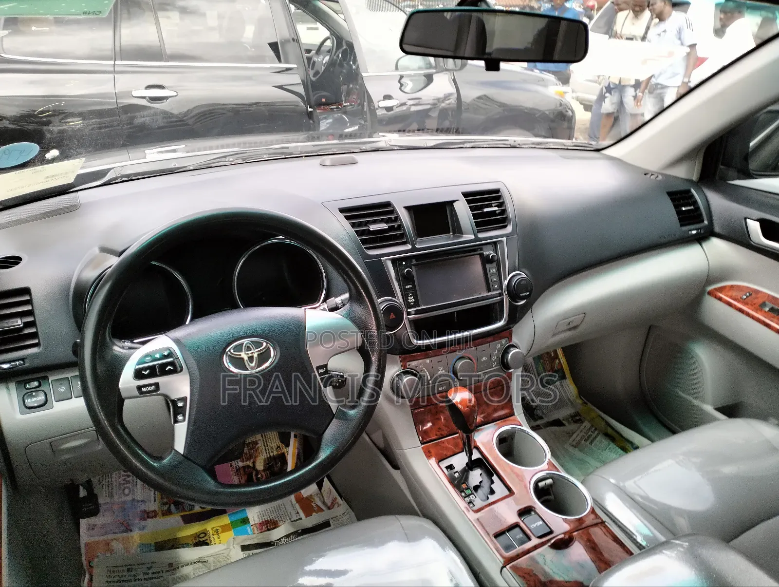 Toyota Highlander 3.5L 4WD 2013 Gray