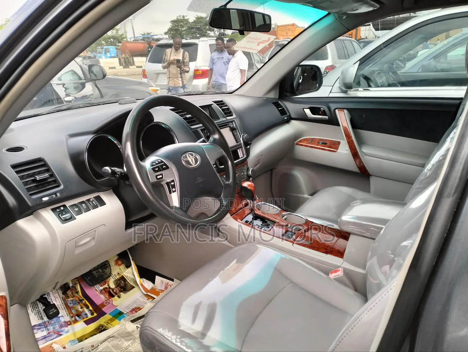 Toyota Highlander 3.5L 4WD 2013 Gray