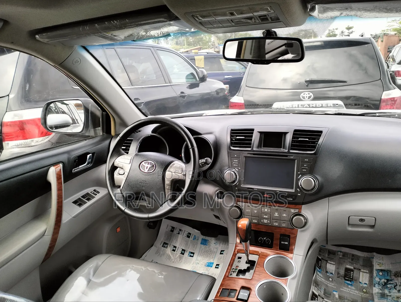 Toyota Highlander Limited 2010 White