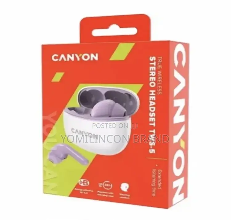 Canyon Headset TWS-5 Purple
