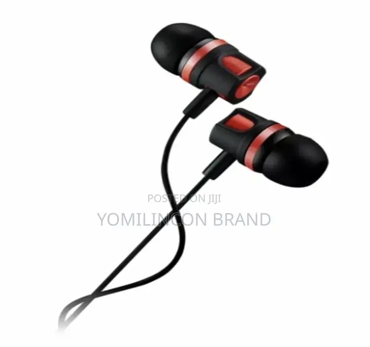 Canyon Earphones Ep-3 Mic 1.2M Red
