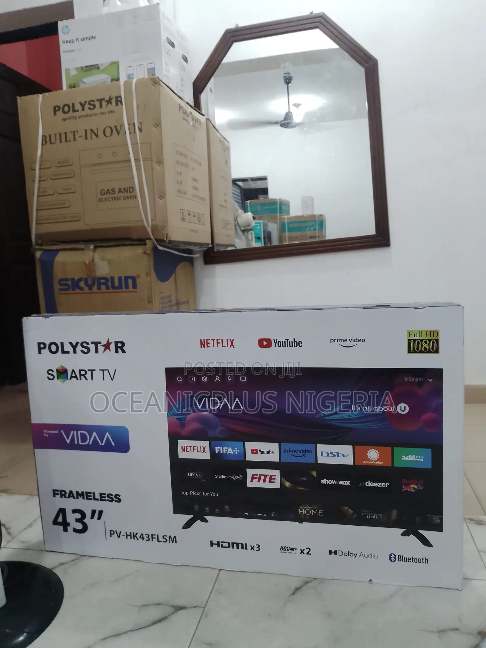 Top Pick Polystar 43inches Smart TV