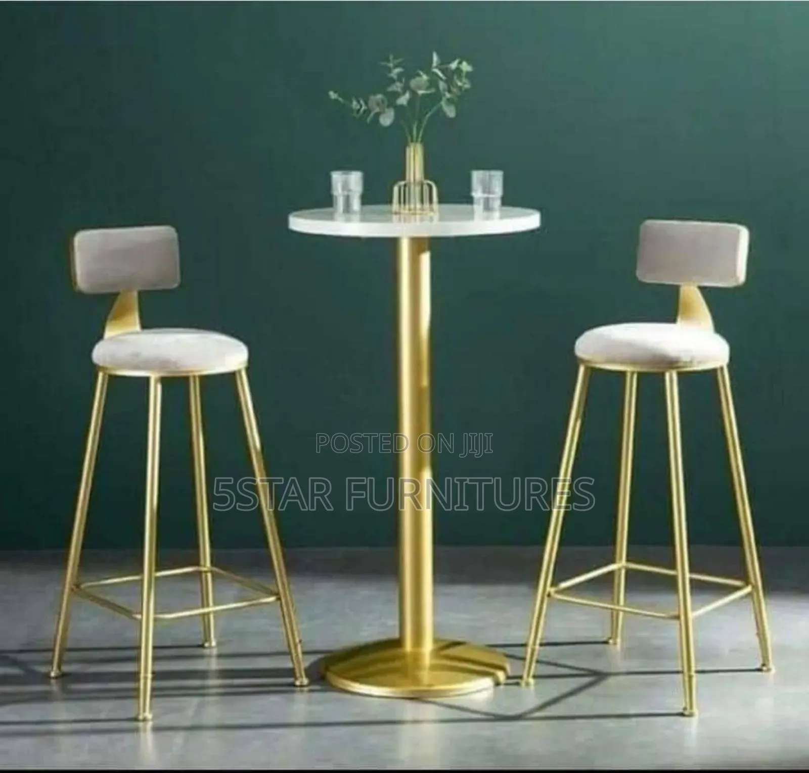 Bar Stool and Table