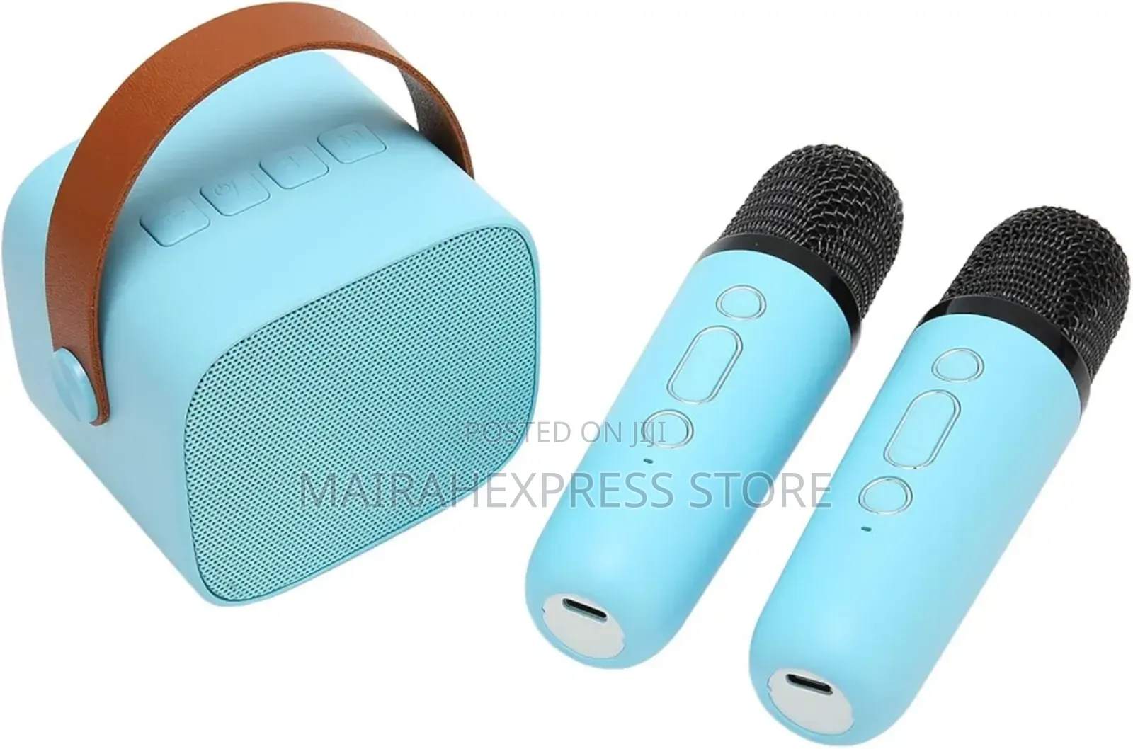 Karaoke Portable Bluetooth Speaker With 2 Wireless 
