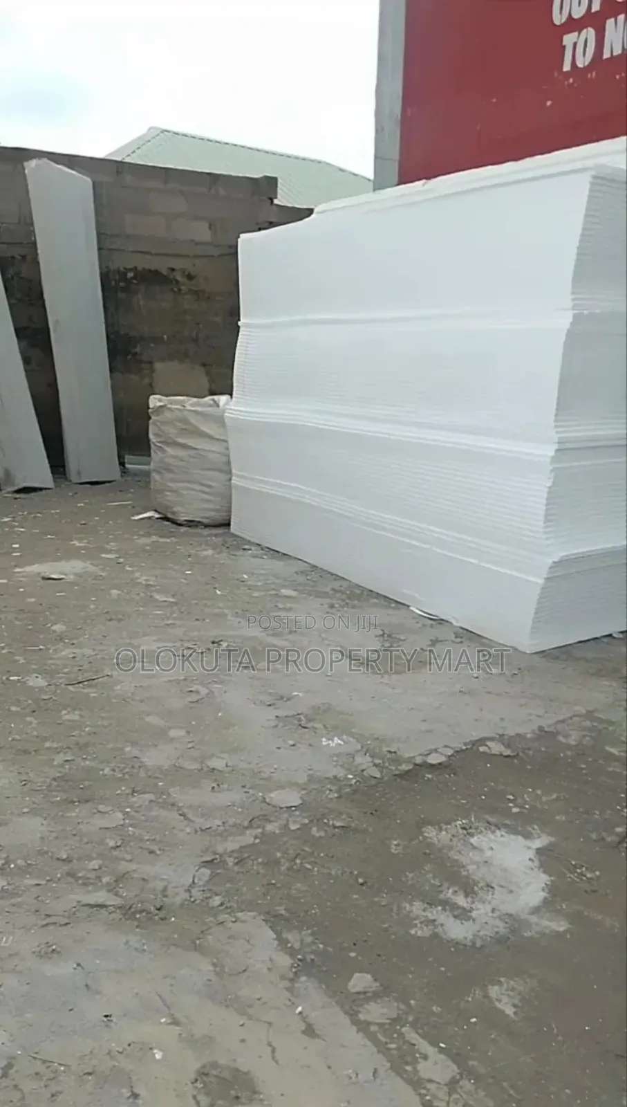 Polystyrene Board and Parapet