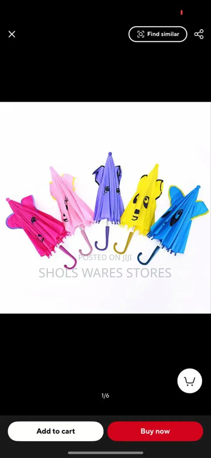 Cartoon/Animation Children Umbrella