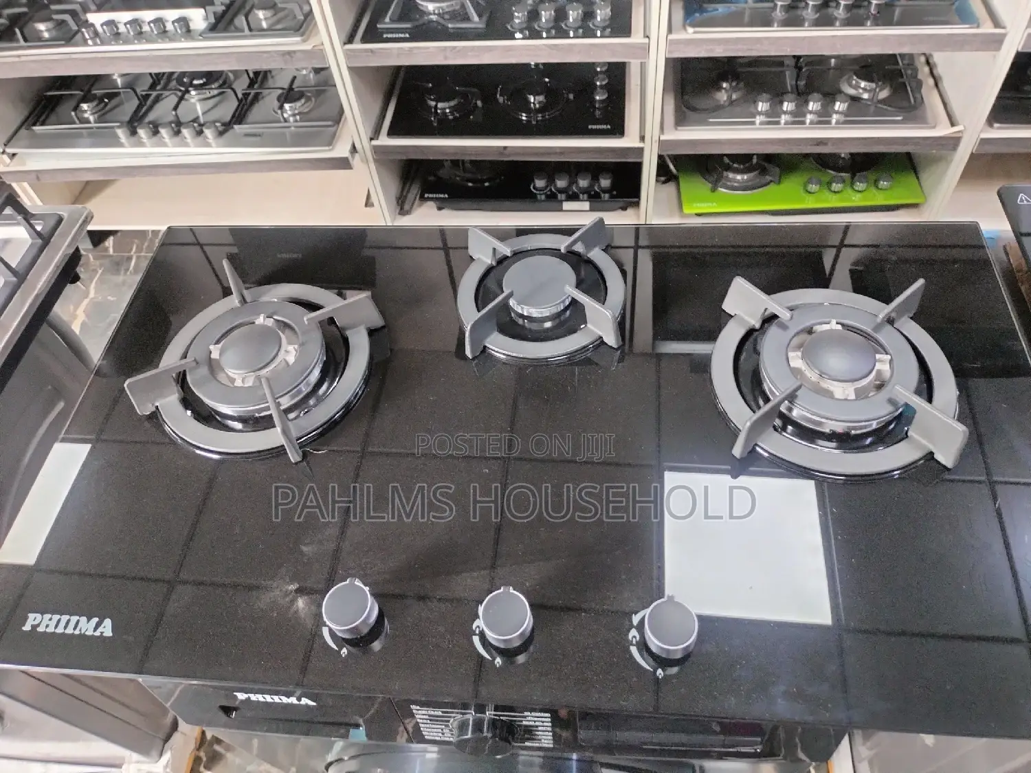 Phiima 90cm 3 Burner Gas Cooker