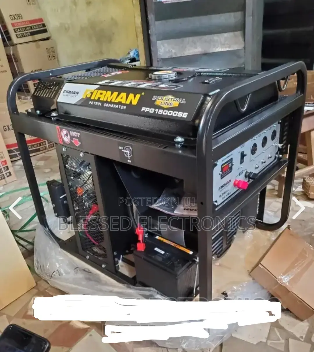 Fireman 15 Kva Industrial Generator 100% Copper Wire
