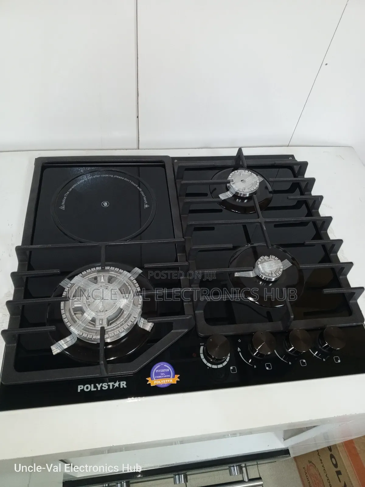 Polystar 3 Gas + 1 Electric Hob