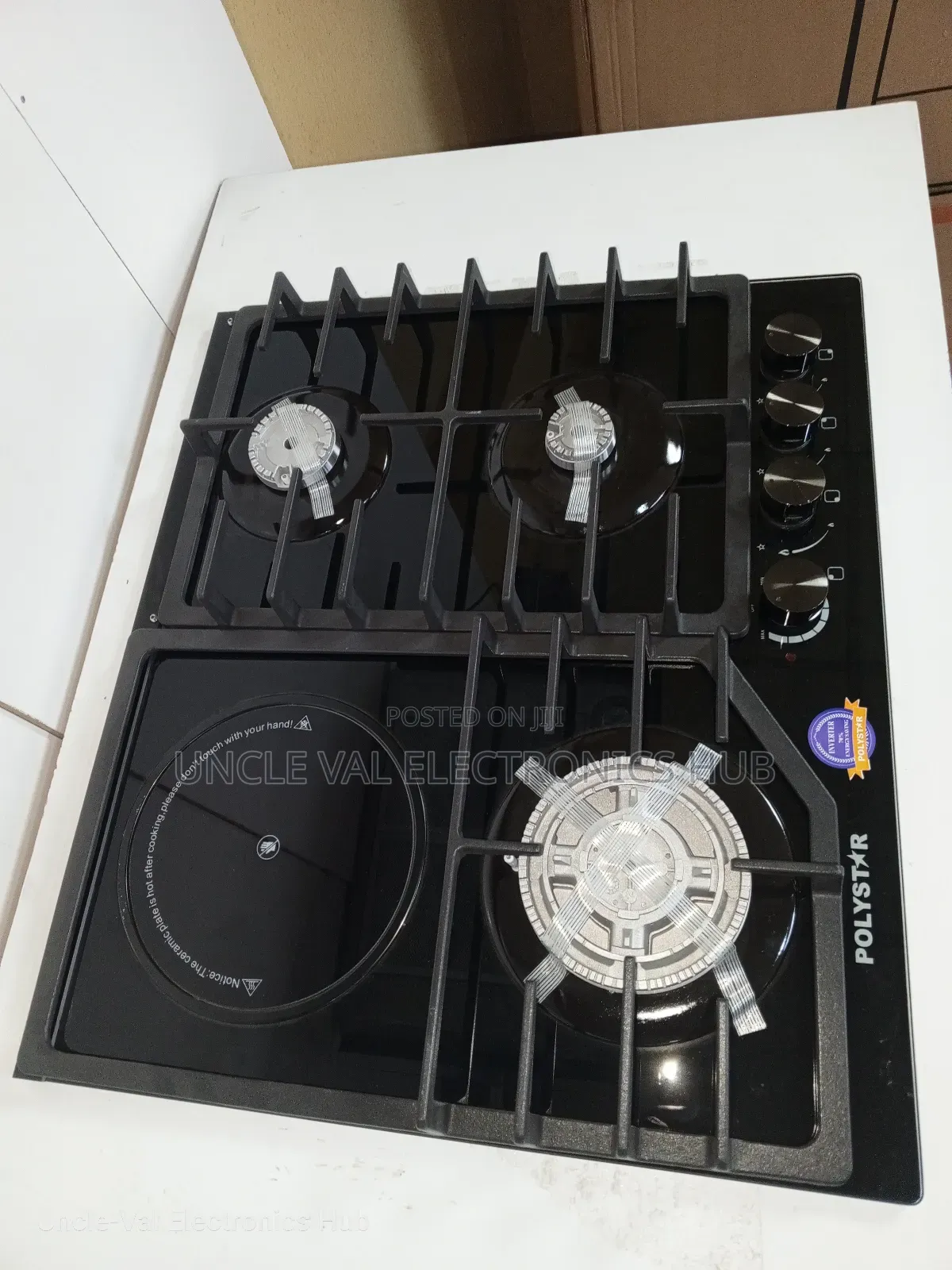 Polystar 3 Gas + 1 Electric Hob