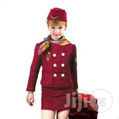 Kids Air Hostess Costume