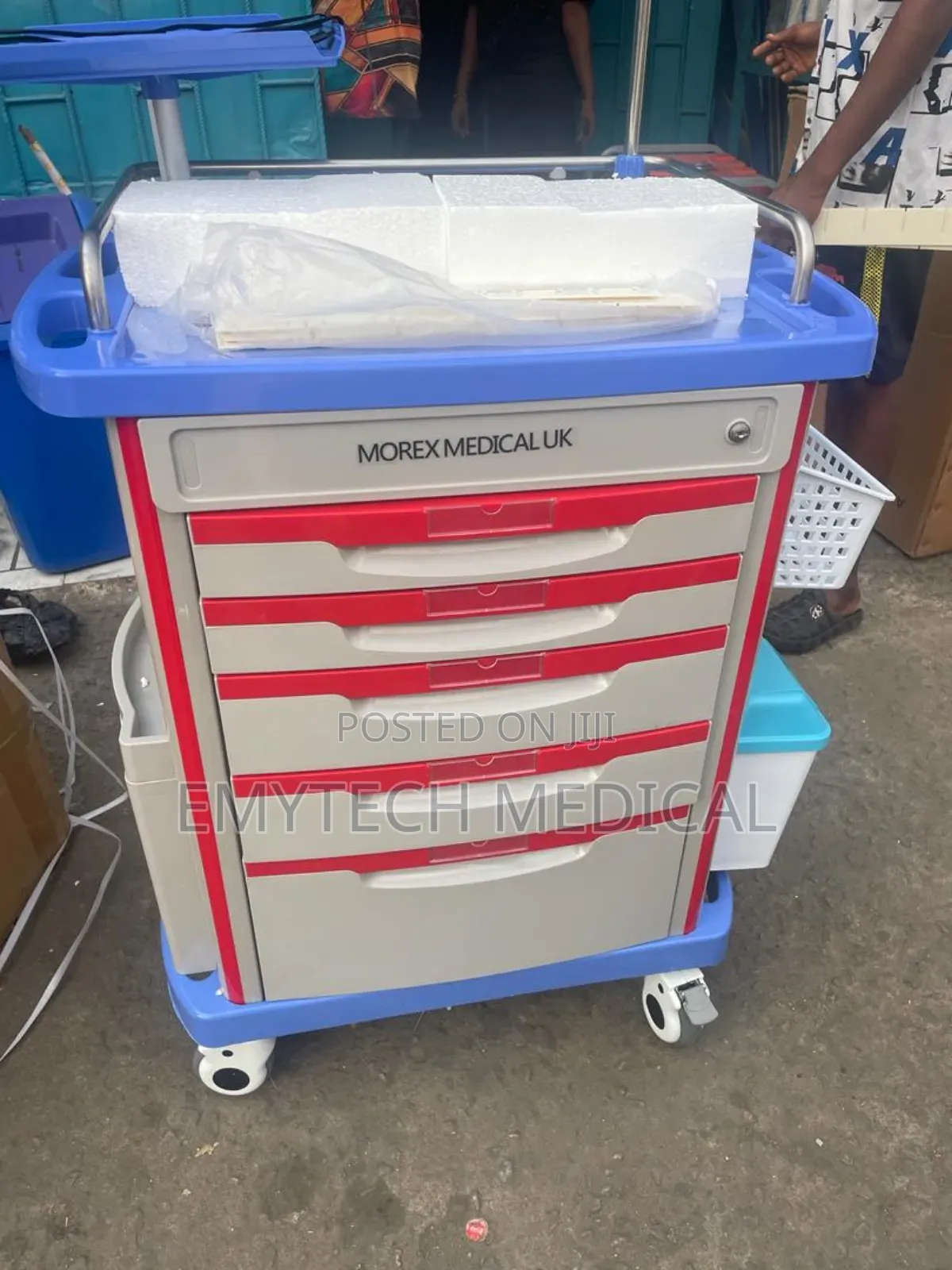 Hospital Emergency Trolley