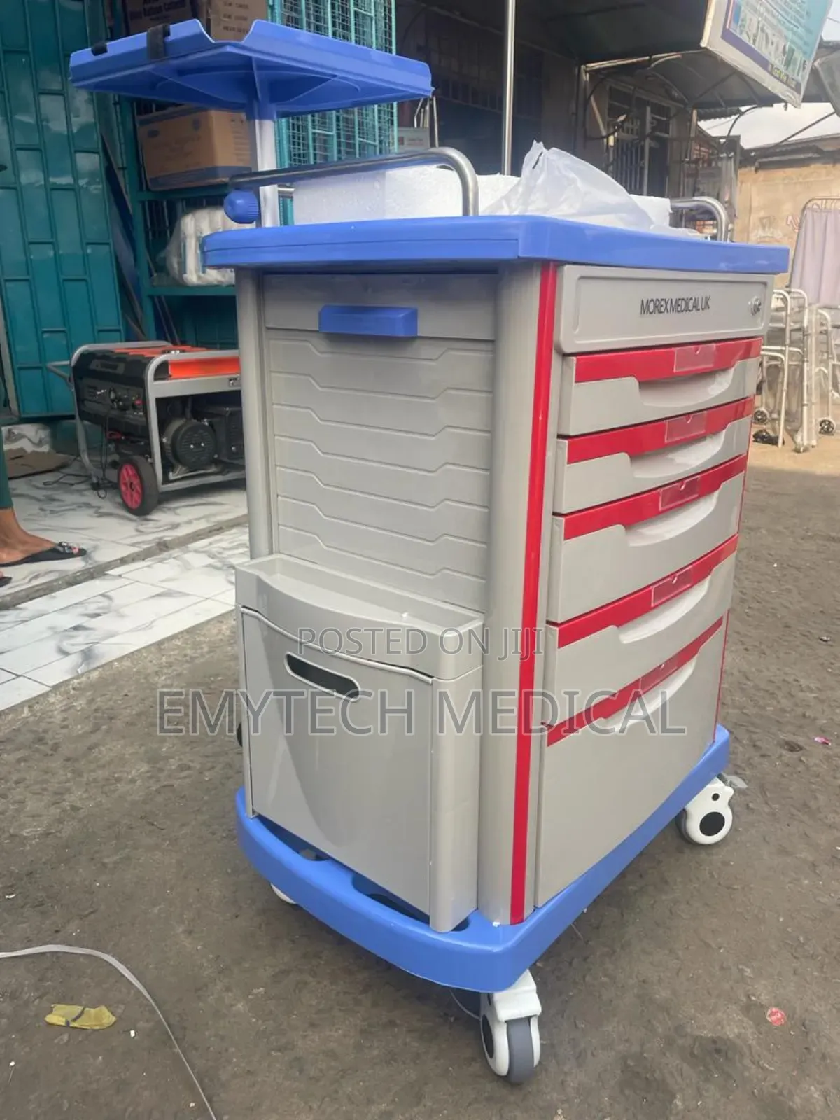 Hospital Emergency Trolley