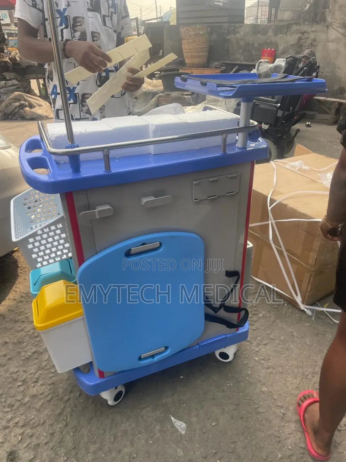 Hospital Emergency Trolley