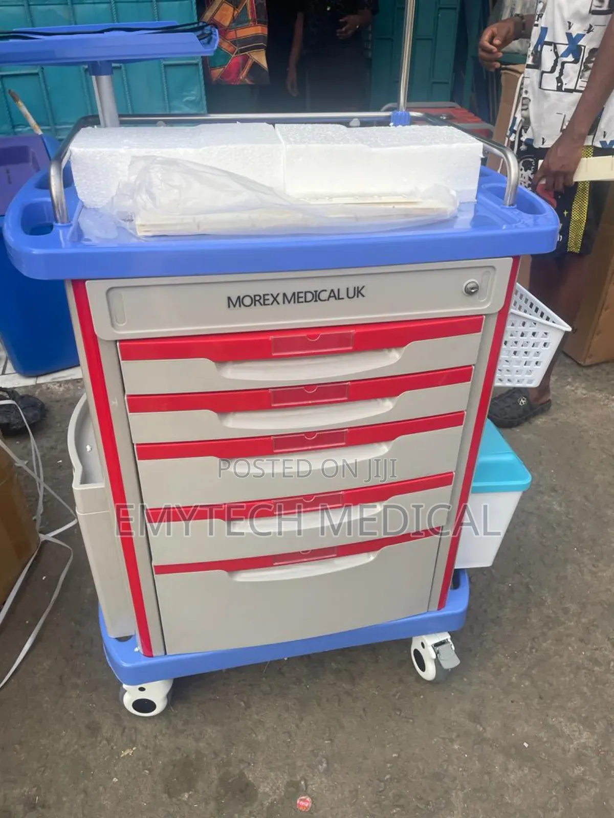 Hospital Emergency Trolley