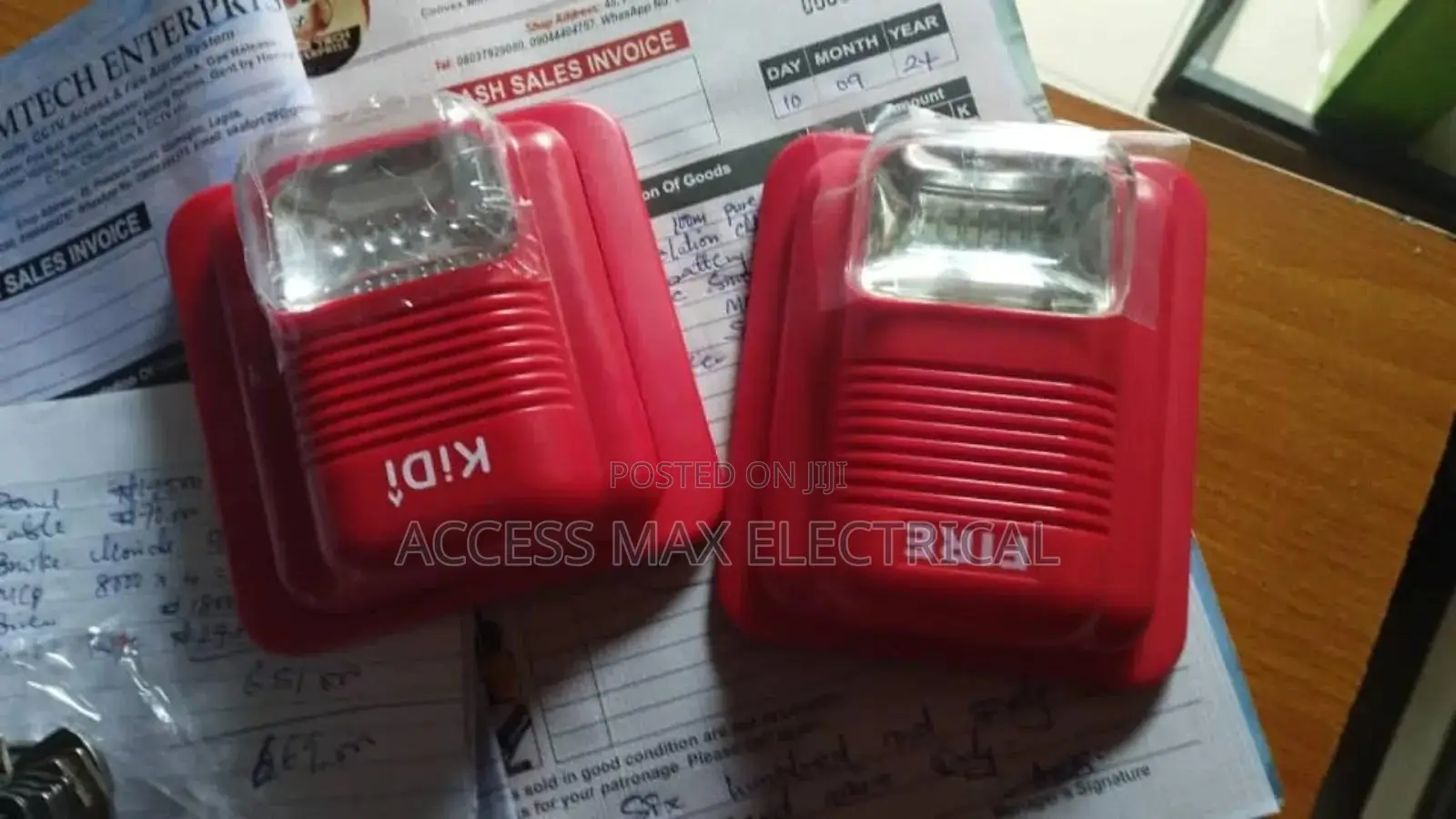 Fire Alarm Sounder Siren Flash