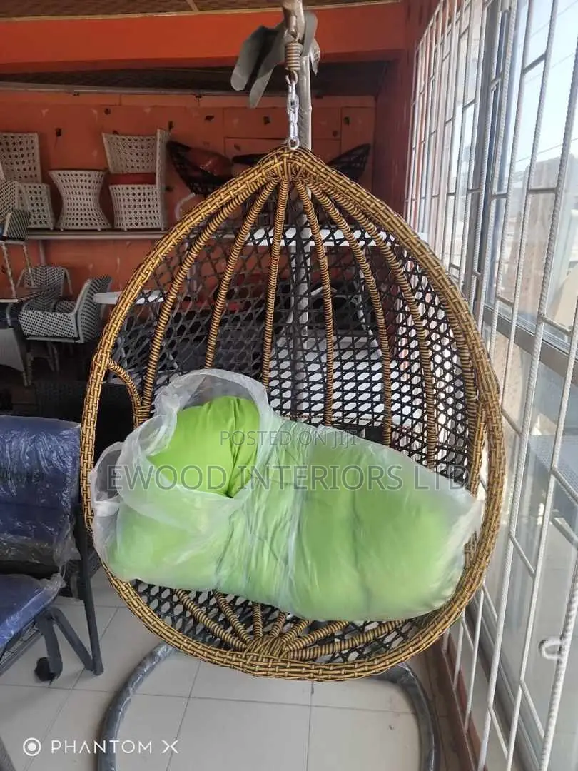 Single Rattan Swing Chair