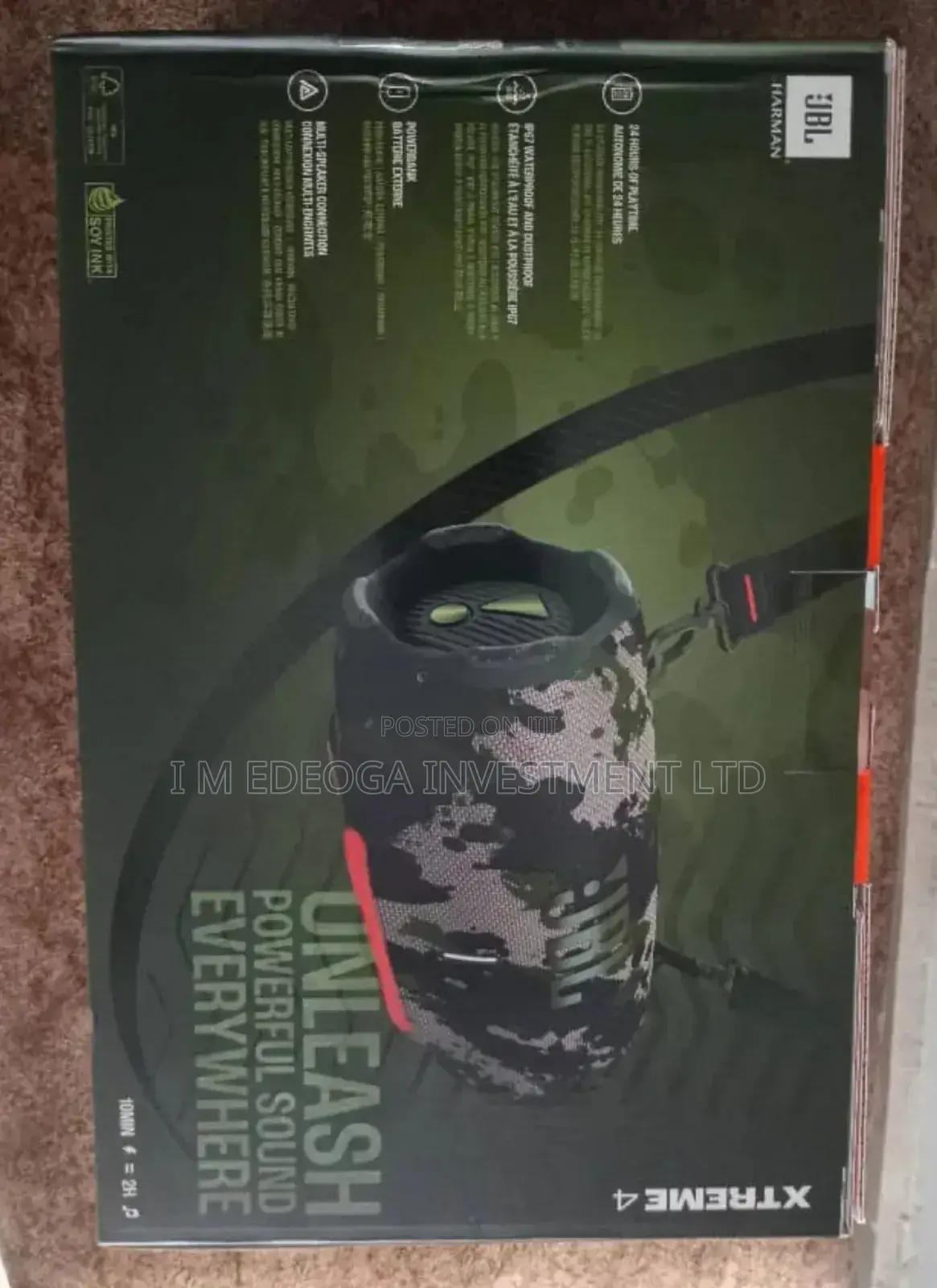 JBL Xtreme 4 | Portable Waterproof Bluetooth Speaker