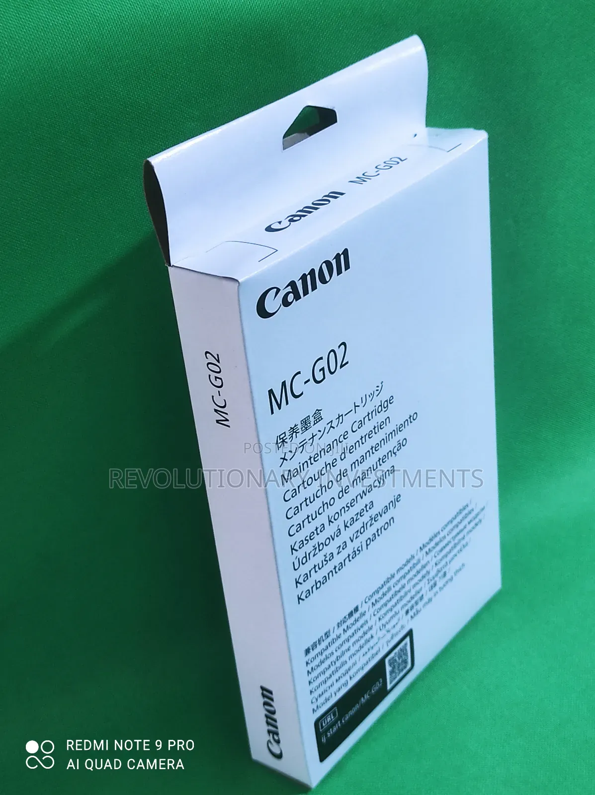 Canon Mc-G02 Maintenance Box(G2420/3420)