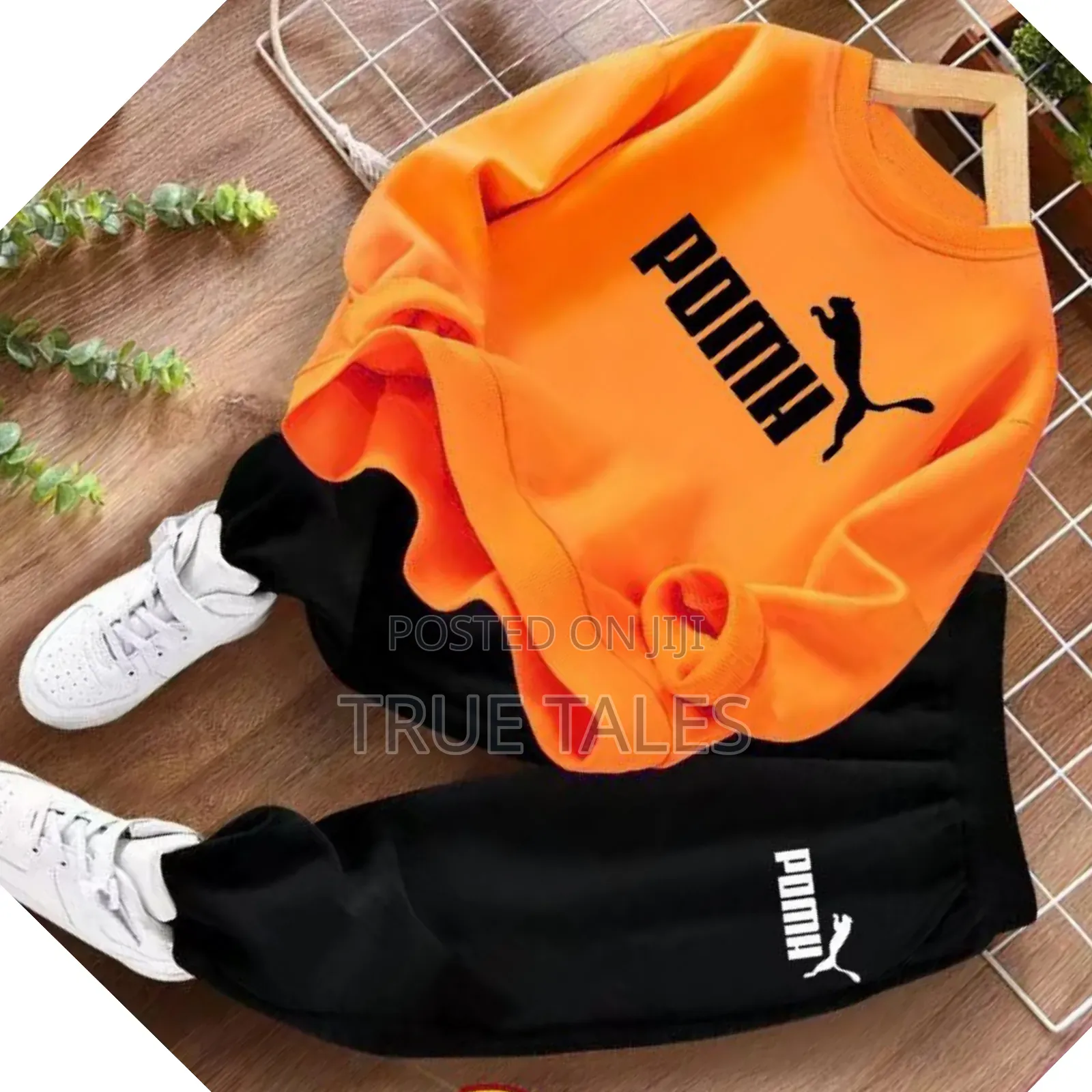 Puma Designer Top Joggers For Boys Girls Ages 2 To11 Years