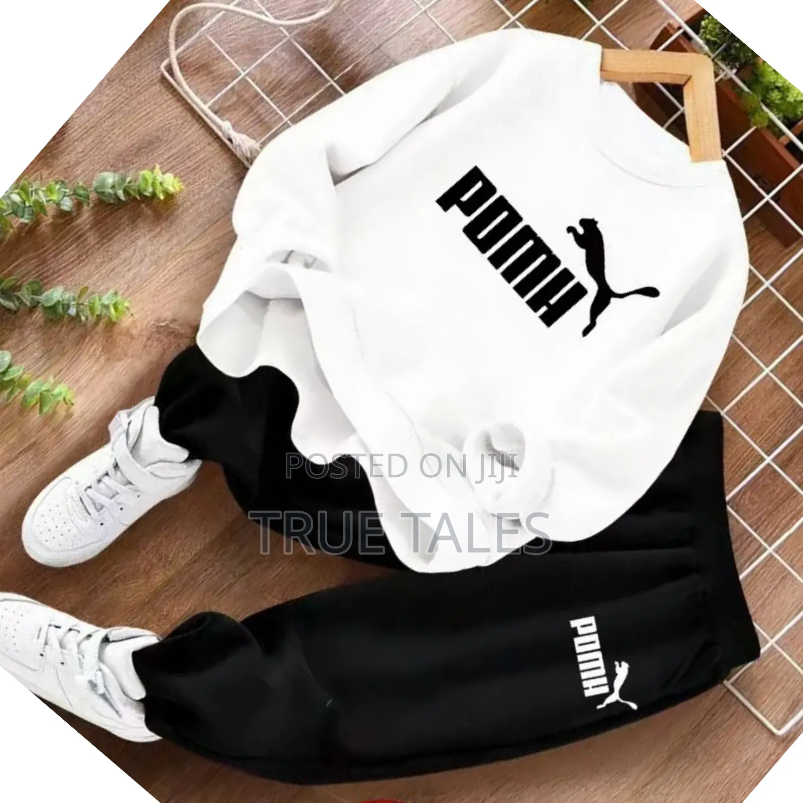 Puma Designer Top Joggers For Boys Girls Ages 2 To11 Years