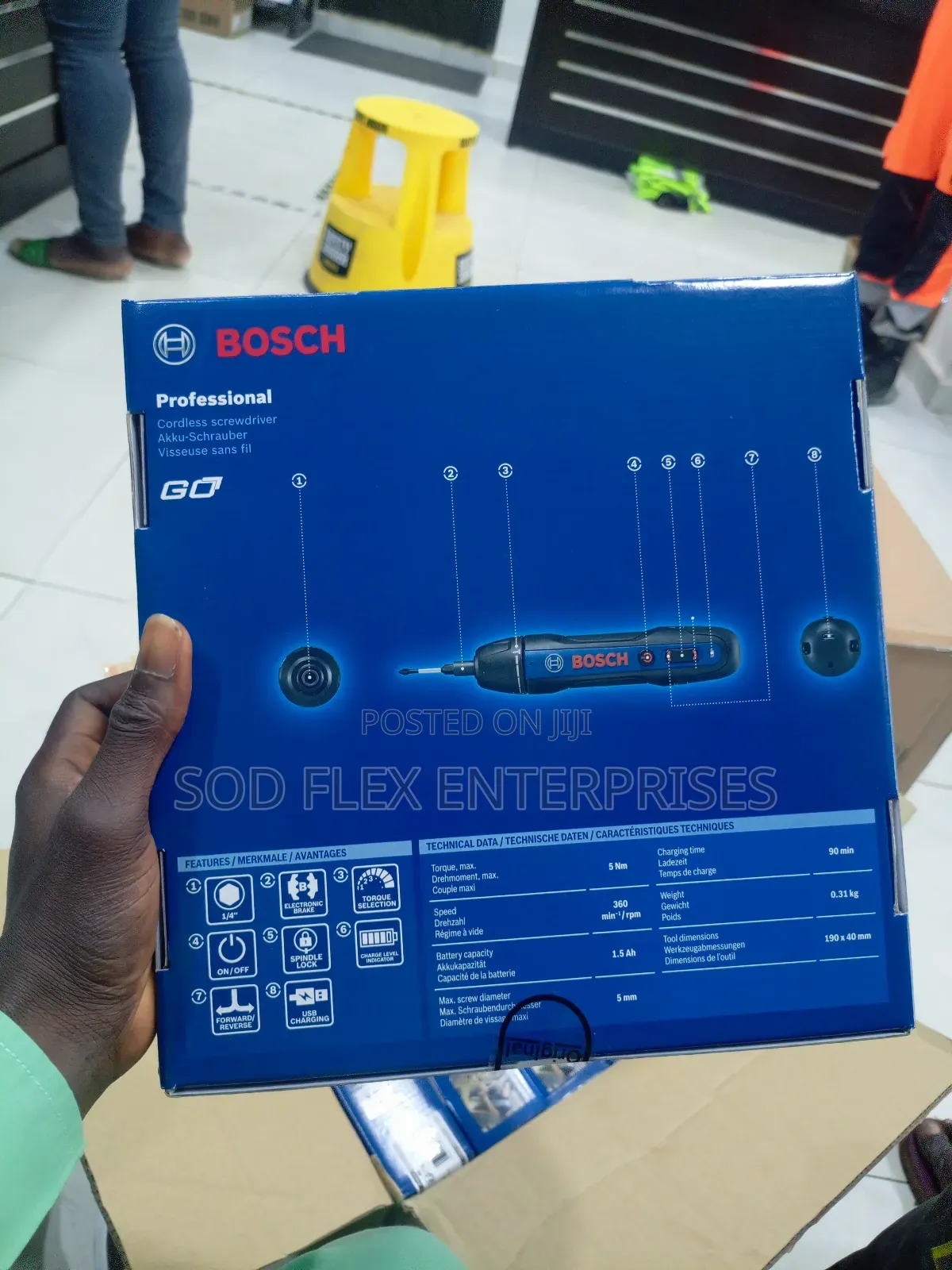 3.6v Bosch Screwdriver