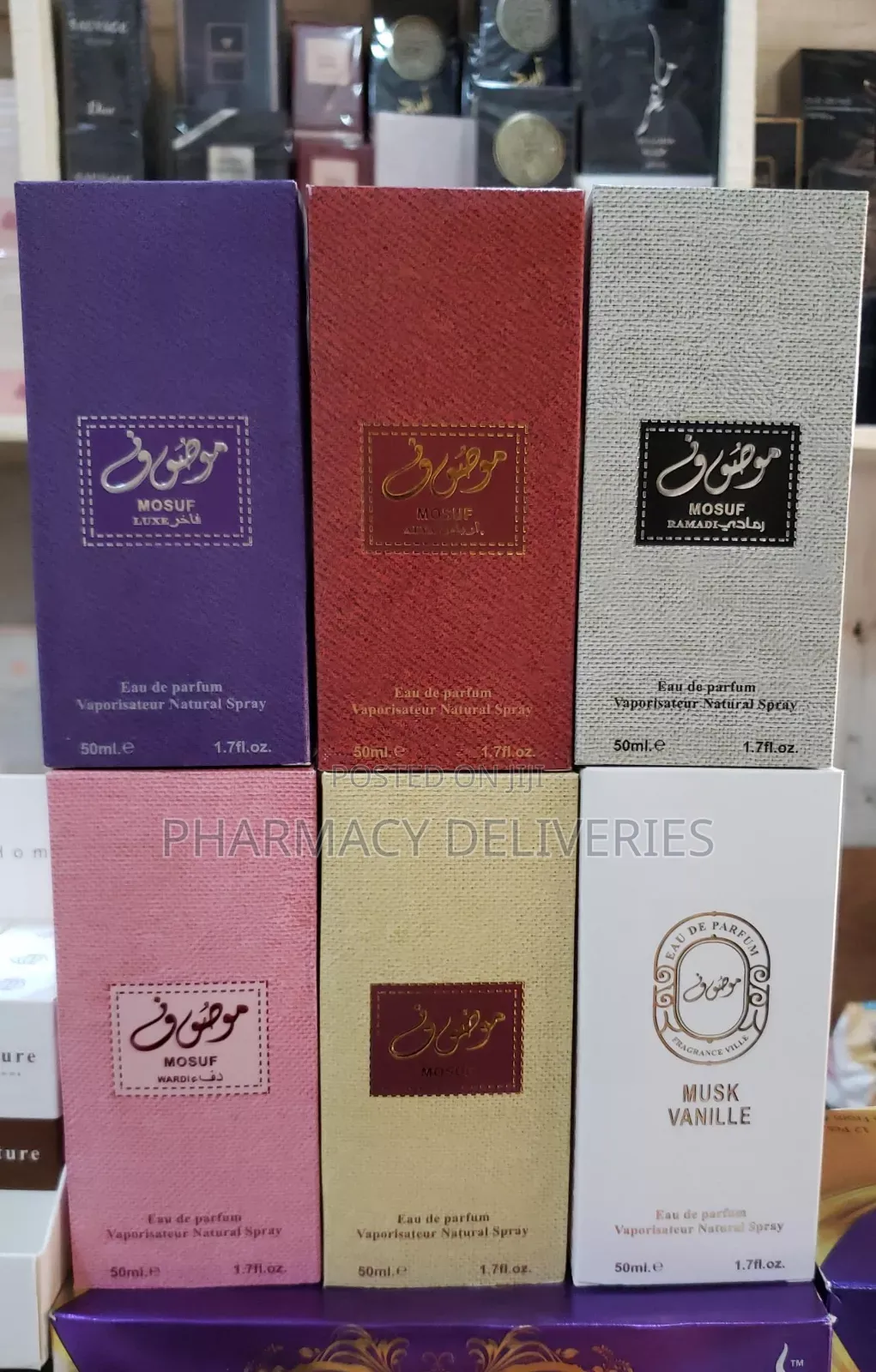 Mousuf Eau De Parfum 50 Ml, a Strong Pheromone Perfume.