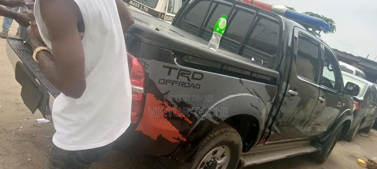 TRD Latest Hilux Body Sticker