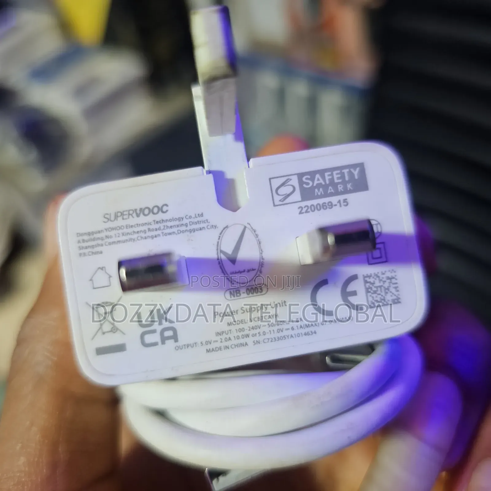 Oppo 67W Supervooc Original Oppo Follow Come Charger