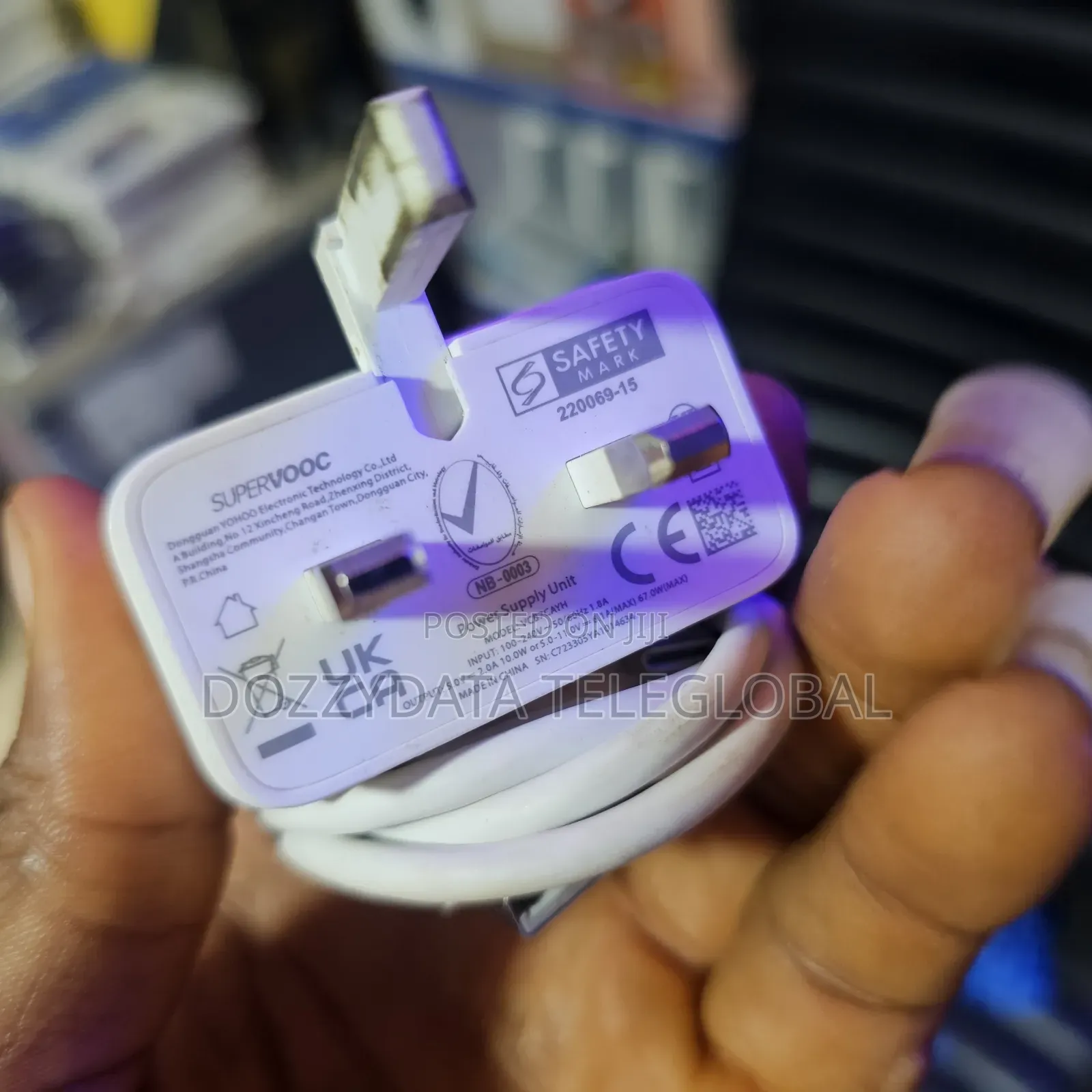 Oppo 67W Supervooc Original Oppo Follow Come Charger