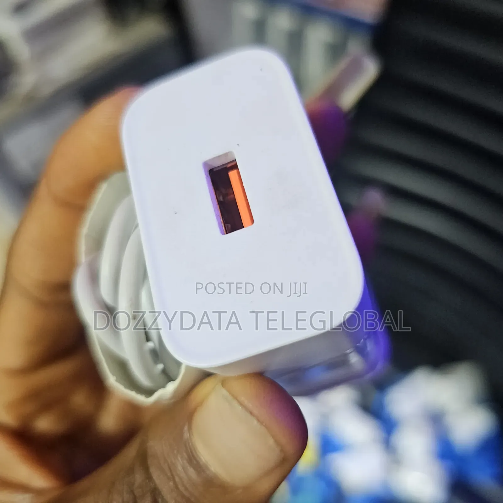 Tecno 33w U330TKB Follow Come Charger Adapter and Cable
