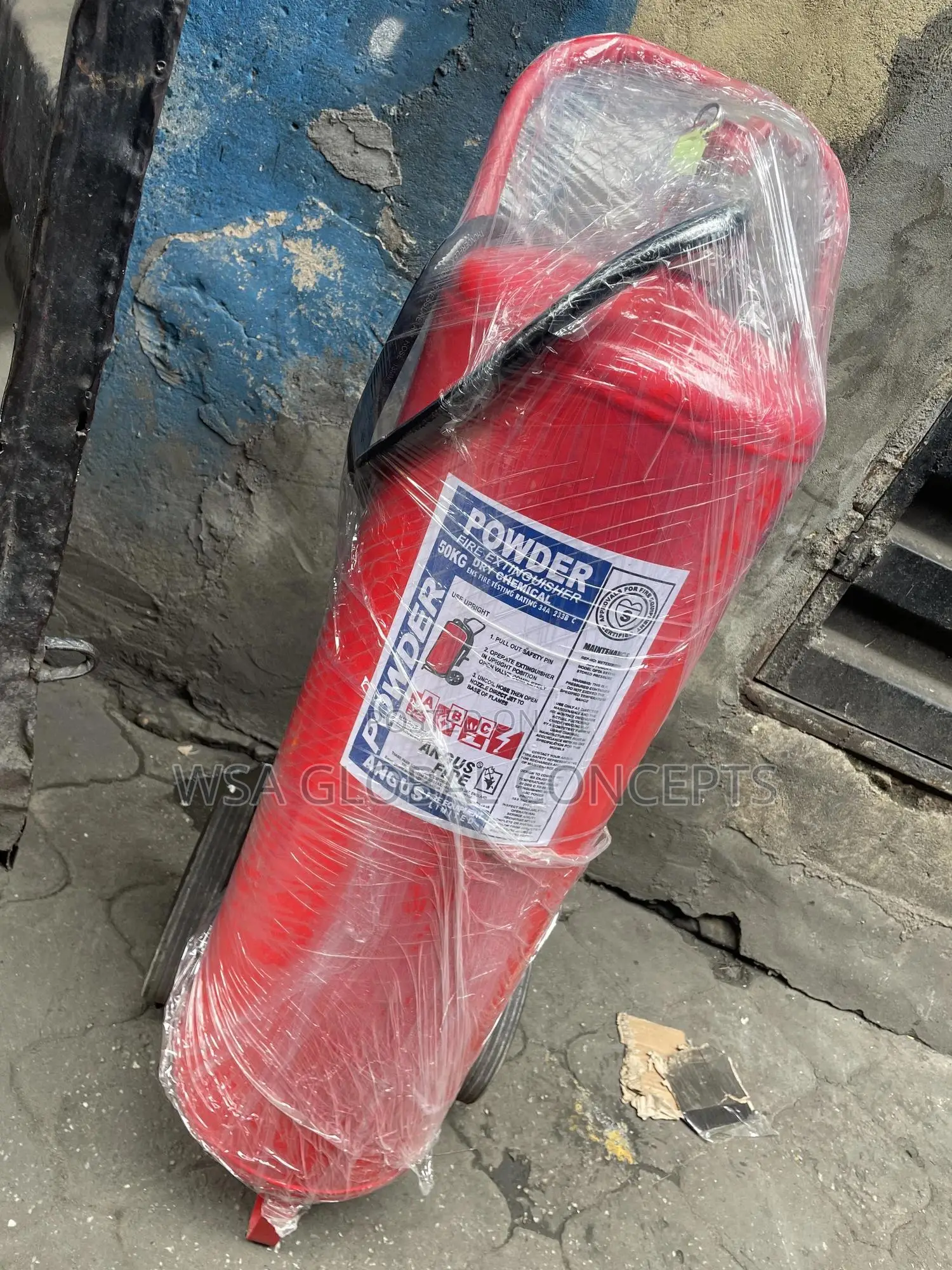 50kg ABC Powder Angus Fire Extinguisher