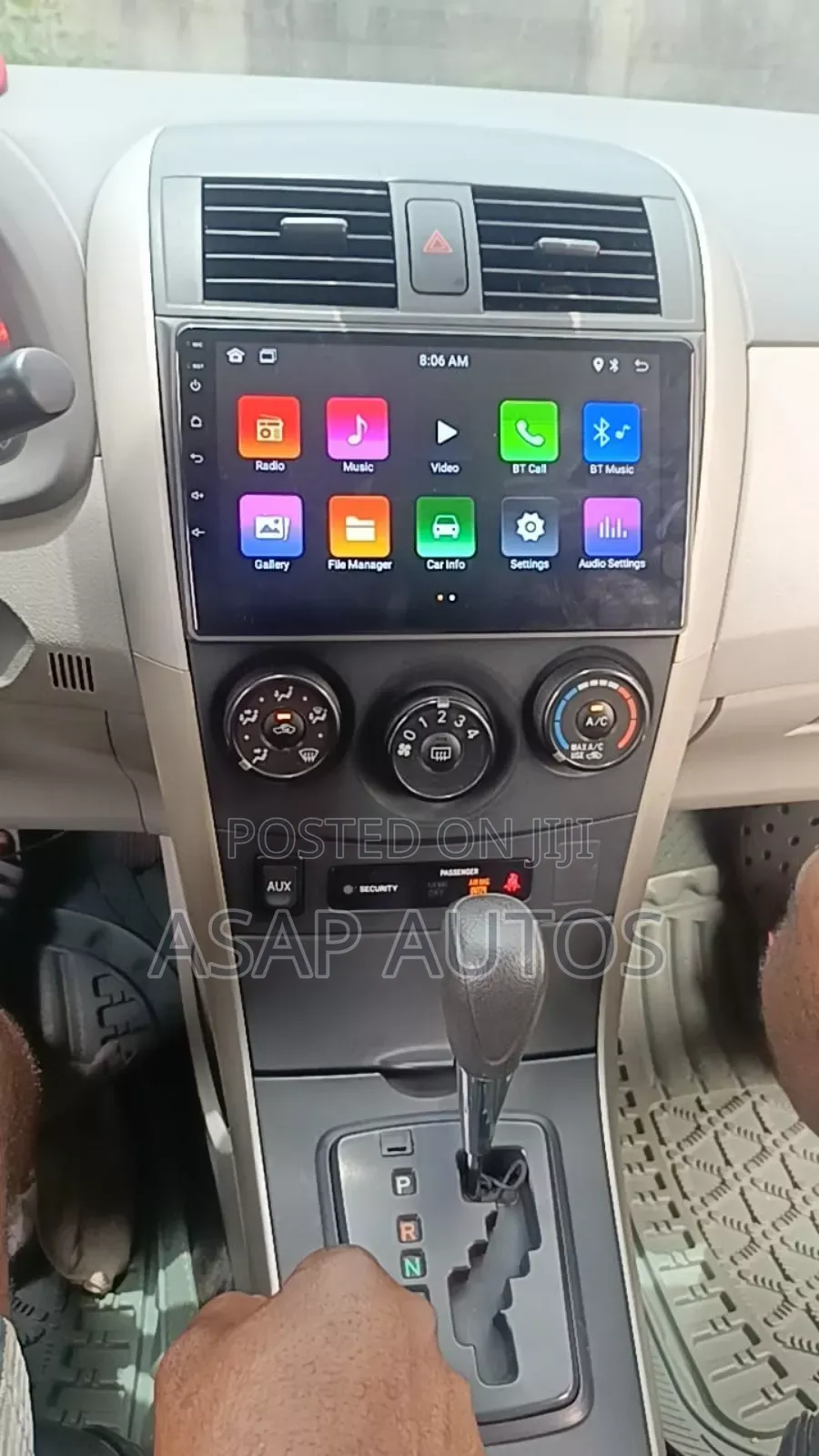 Android Screen for Toyota 2010 - 2012