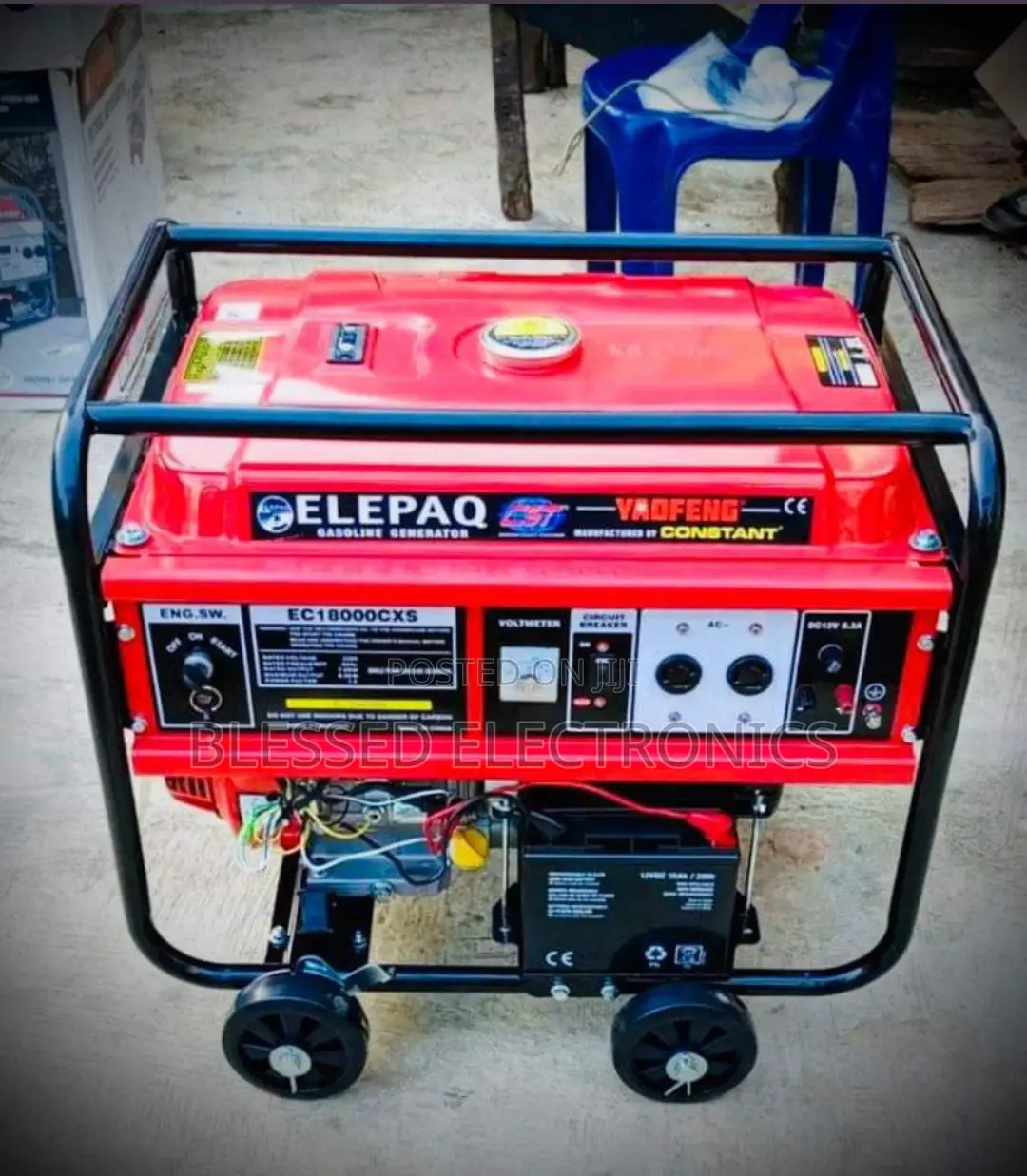 Elepaq 8.5kva Constant Generator 100% Copper Wire Low Noise