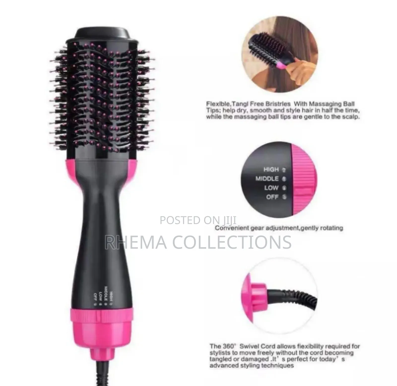 4in1 Professional Hot Air Brush