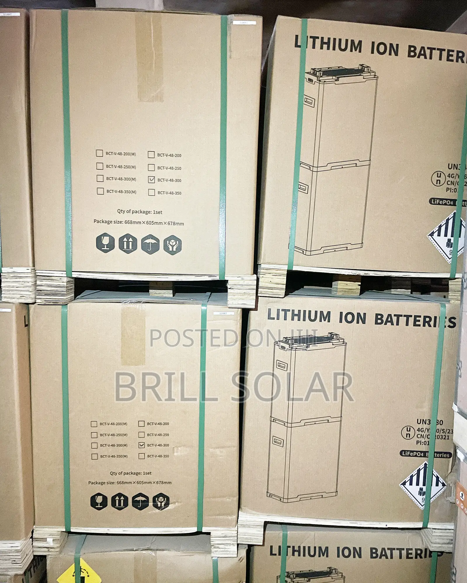 15kwh, 48v Blue Carbon Solar Lithium Battery (Bct-V)