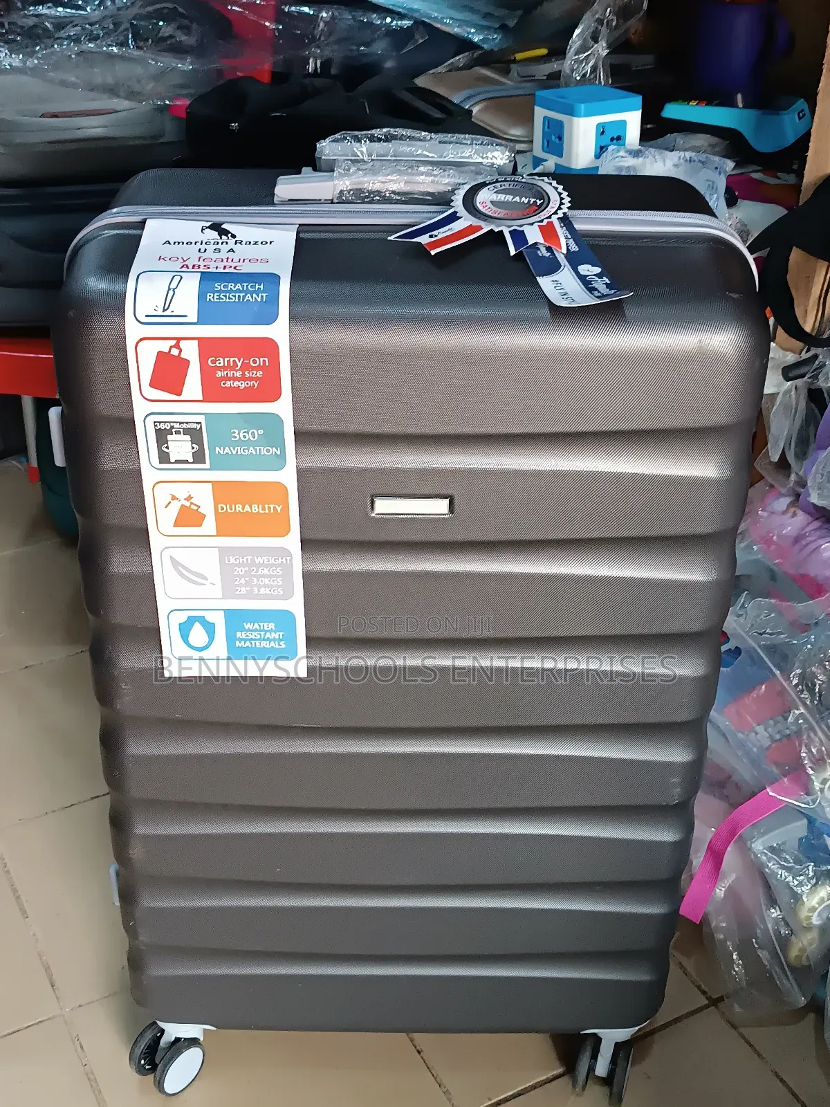 Biggest Jumbo Extra Large American Razor Rubber Plastic Box