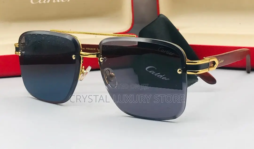 Cartier Quality Luxury Men Sunglasses